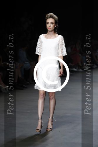 Amsterdam 9 juli 2016
Modeshow Monique Collignon op AFW Amsterdam fashion week bij westergasfabriek. HNTM winnares Loiza Lamers