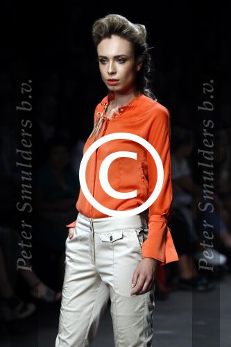 Amsterdam 9 juli 2016
Modeshow Monique Collignon op AFW Amsterdam fashion week bij westergasfabriek. HNTM winnares Loiza Lamers