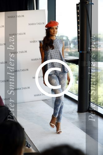 Amsterdam 11 juli 2016 
Modeshow Maria Tailor in de amsterdam Lookout aan het IJ.