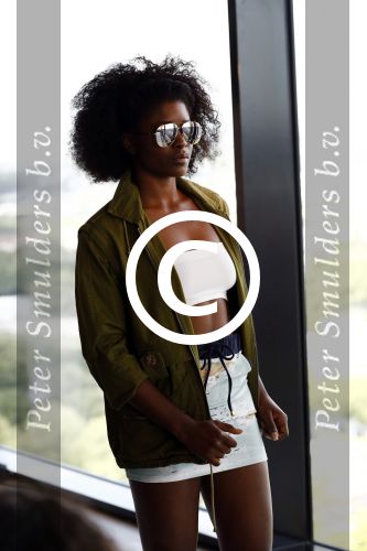 Amsterdam 11 juli 2016 
Modeshow Maria Tailor in de amsterdam Lookout aan het IJ.