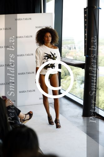 Amsterdam 11 juli 2016 
Modeshow Maria Tailor in de amsterdam Lookout aan het IJ.