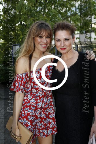Amsterdam 4 juli 2016
Modeshow Josh Veldhuizen (Josh V) gepresenteerd door Anouk Smulders.
Marlies Dekkers met Beertje v Beers