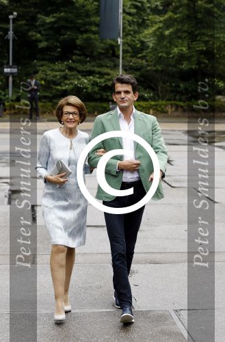 Amsterdam 9 juli 2016
Modeshow Monique Collignon op AFW Amsterdam fashion week bij westergasfabriek.
Maurice Wijnen met zijn moeder