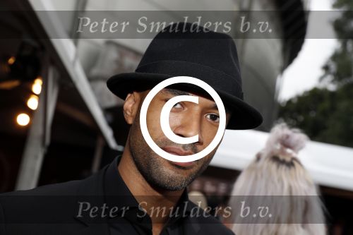 Amsterdam 8 juli 2016
Modeshow Tony Cohen tijdens de amsterdam fashion week op westergasfabriekterrein. Mr Probz