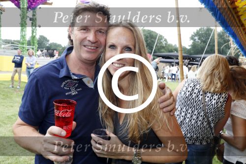 Amsterdam 15 juli 2016 
Day at the park festival in het amsterdamse bos. Peter  Gallas met vriendin