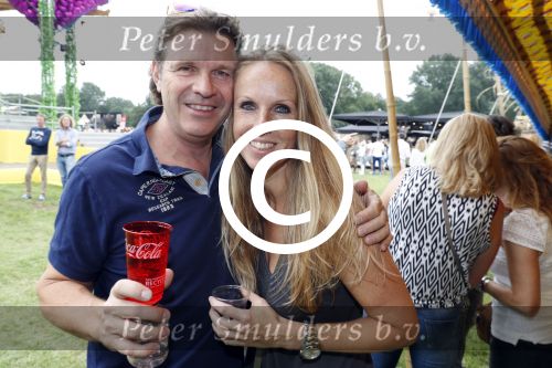 Amsterdam 15 juli 2016 
Day at the park festival in het amsterdamse bos. Peter  Gallas met vriendin