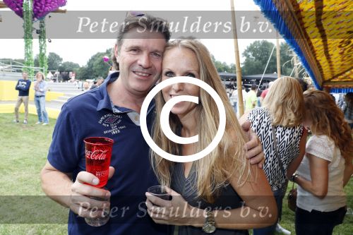 Amsterdam 15 juli 2016 
Day at the park festival in het amsterdamse bos. Peter  Gallas met vriendin