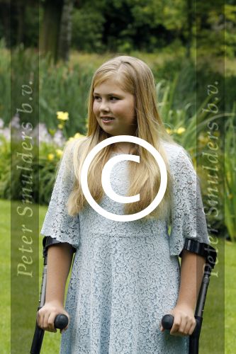 Wassenaar 8 juli 2016
Koninklijk fotouur op de Horsten met Koning Willem Alexander Koningin Maxima en de prinsessen Amalia Ariane en Alexia. Ook de honden zijn erbij.