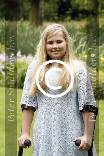 Wassenaar 8 juli 2016
Koninklijk fotouur op de Horsten met Koning Willem Alexander Koningin Maxima en de prinsessen Amalia Ariane en Alexia. Ook de honden zijn erbij.
