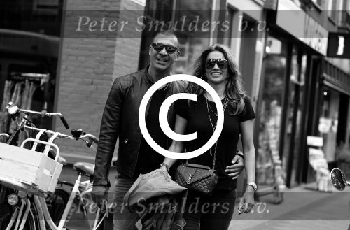 Amsterdam 4 juli 2016
Ruud Gullit met zijn vriendin Karin  de Rooy