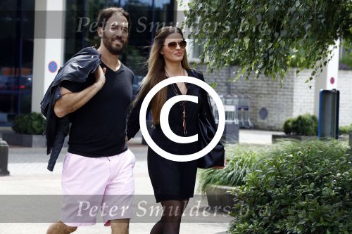 Amsterdam Schiphol 7 juli 2016
Sylvia Geersen voor het eerst met haar man Rogelio Castro Martinez in Nederland.