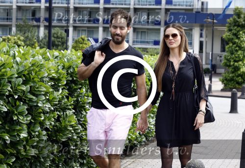 Amsterdam Schiphol 7 juli 2016
Sylvia Geersen voor het eerst met haar man Rogelio Castro Martinez in Nederland.