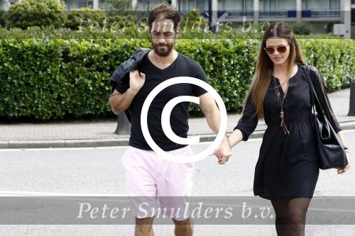 Amsterdam Schiphol 7 juli 2016
Sylvia Geersen voor het eerst met haar man Rogelio Castro Martinez in Nederland.