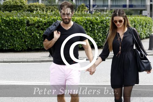 Amsterdam Schiphol 7 juli 2016
Sylvia Geersen voor het eerst met haar man Rogelio Castro Martinez in Nederland.