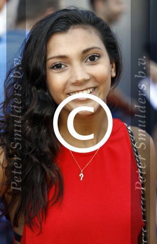 Amsterdam 17 juli 2016
Premiere huisdiergeheimen in Pathe arena. Tara Hetharia met vriend