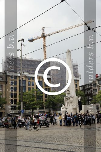 Amsterdam 28 juni 2017 
De bijenkorf en de duurst appartementen van Nederland. In dit complex heeft Edgar Davids 2 appartementen gekocht