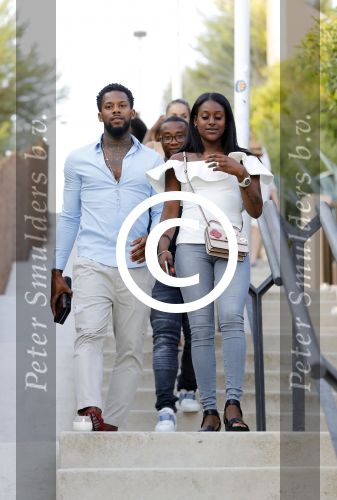 ibiza 23 juni 2017
Opening restarant club Xaxa van EWesley Sneijder en zijn vrouw Yolanthe Sneijder Cabau op eht strand van Cala Tarida. Jeremain Lens met familie