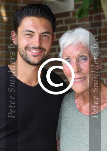 Landgraaf 22 Juni 2017
Loek Kessels (Lieve Mona) en haar kleinzoon Rick Vliegen