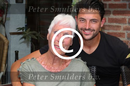 Landgraaf 22 Juni 2017
Loek Kessels (Lieve Mona) en haar kleinzoon Rick Vliegen