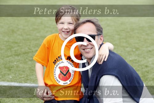 Amsterdam 17 juni 2017
Patrick Huisman met zijn zoon bij AFC mini wk