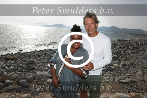 ibiza 24 juni 2017
Patty Brard met haar man Antoine de Vijver op ibiza