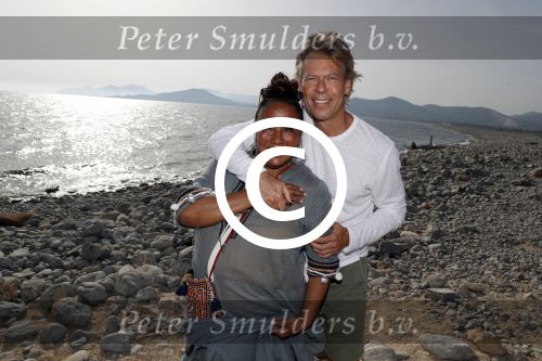 ibiza 24 juni 2017
Patty Brard met haar man Antoine de Vijver op ibiza