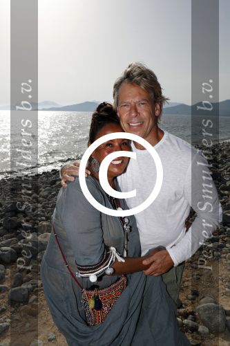ibiza 24 juni 2017
Patty Brard met haar man Antoine de Vijver op ibiza