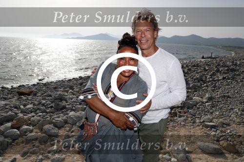 ibiza 24 juni 2017
Patty Brard met haar man Antoine de Vijver op ibiza