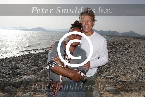 ibiza 24 juni 2017
Patty Brard met haar man Antoine de Vijver op ibiza