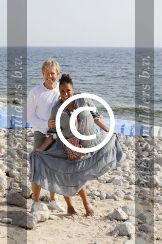 ibiza 24 juni 2017
Patty Brard met haar man Antoine de Vijver op ibiza