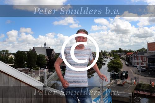 Harlingen, 25 Juni 2017
Piet Paulusma zijn huis en met zijn dochters en in aktie