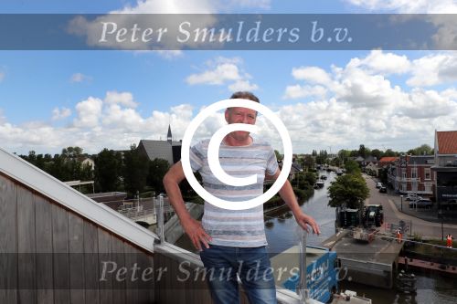 Harlingen, 25 Juni 2017
Piet Paulusma zijn huis en met zijn dochters en in aktie