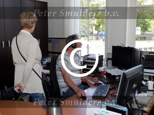 Harlingen, 25 Juni 2017
Piet Paulusma zijn huis en met zijn dochters en in aktie