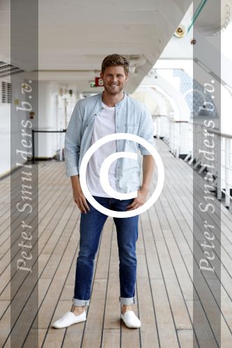 Rotterdam 27 juni 2017
Opnames film K3 Love Cruise op de SS Rotterdam met oa  Tim Douwsma Nicolette v Dam en Winston Post