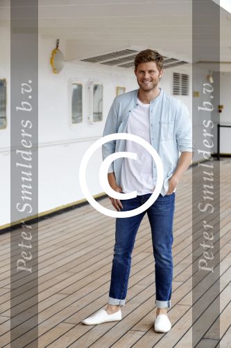 Rotterdam 27 juni 2017
Opnames film K3 Love Cruise op de SS Rotterdam met oa  Tim Douwsma Nicolette v Dam en Winston Post