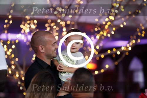 ibiza 23 juni 2017
Opening restarant club Xaxa van EWesley Sneijder en zijn vrouw Yolanthe Sneijder Cabau op eht strand van Cala Tarida. Xess Xava