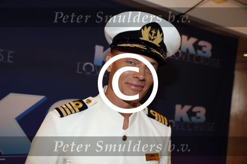 Rotterdam 27 juni 2017
Opnames film K3 Love Cruise op de SS Rotterdam met oa  Tim Douwsma Nicolette v Dam en Winston Post