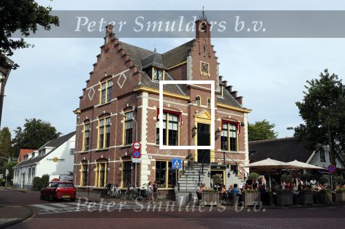 Laren 20 juli 2018
Ad Visser woont boven restaurant de prinsemarij
