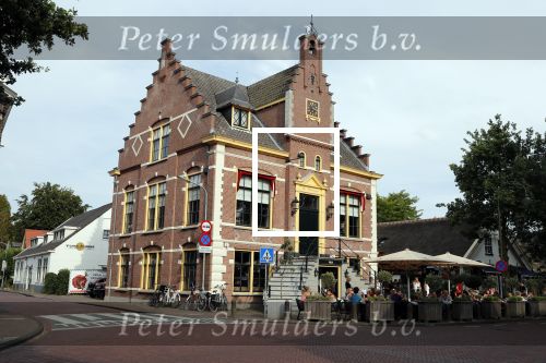 Laren 20 juli 2018
Ad Visser woont boven restaurant de prinsemarij