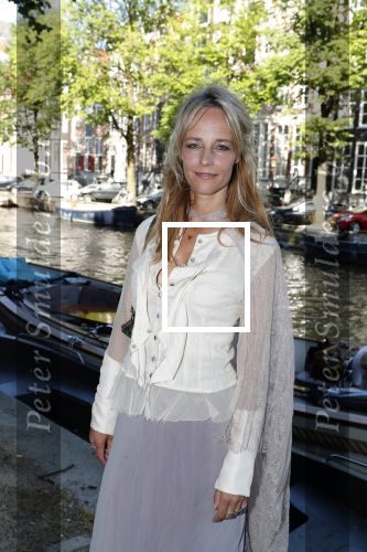 Amsterdam 29 juni 2018
Alwien Tulner met een kennis op de grachten van Amsterdam.