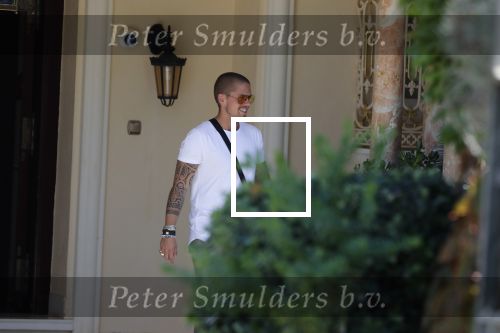 Marbella 26 juli 2018
Andre Hazes en zijn vriendin Monique en zoontje Dre vieren vakantie met Monique haar ouders in een villa van vrienden
