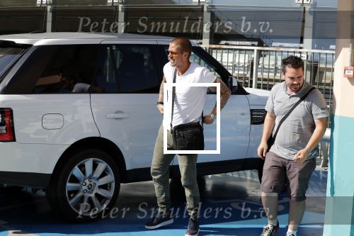 Marbella 26 juli 2018
Andre Hazes en zijn vriendin Monique en zoontje Dre vieren vakantie met Monique haar ouders in een villa van vrienden