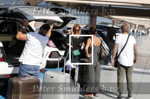Marbella 26 juli 2018
Andre Hazes en zijn vriendin Monique en zoontje Dre vieren vakantie met Monique haar ouders in een villa van vrienden
