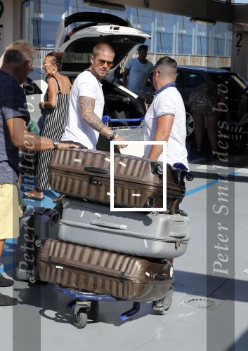 Marbella 26 juli 2018
Andre Hazes en zijn vriendin Monique en zoontje Dre vieren vakantie met Monique haar ouders in een villa van vrienden