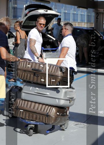 Marbella 26 juli 2018
Andre Hazes en zijn vriendin Monique en zoontje Dre vieren vakantie met Monique haar ouders in een villa van vrienden