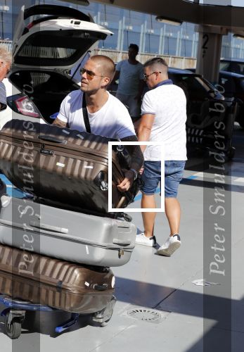 Marbella 26 juli 2018
Andre Hazes en zijn vriendin Monique en zoontje Dre vieren vakantie met Monique haar ouders in een villa van vrienden