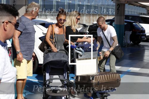 Marbella 26 juli 2018
Andre Hazes en zijn vriendin Monique en zoontje Dre vieren vakantie met Monique haar ouders in een villa van vrienden