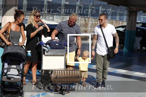 Marbella 26 juli 2018
Andre Hazes en zijn vriendin Monique en zoontje Dre vieren vakantie met Monique haar ouders in een villa van vrienden