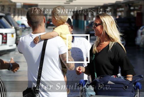 Marbella 26 juli 2018
Andre Hazes en zijn vriendin Monique en zoontje Dre vieren vakantie met Monique haar ouders in een villa van vrienden