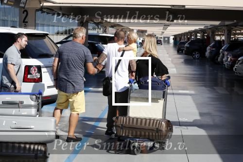 Marbella 26 juli 2018
Andre Hazes en zijn vriendin Monique en zoontje Dre vieren vakantie met Monique haar ouders in een villa van vrienden